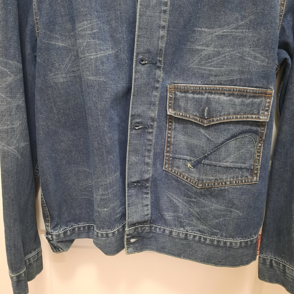Stylish Blue Denim Jacket by Guess